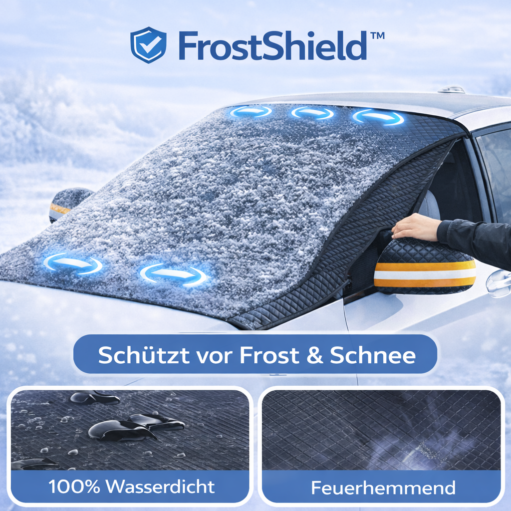 FrostShield – Magnetische Windschutzscheiben-Abdeckung